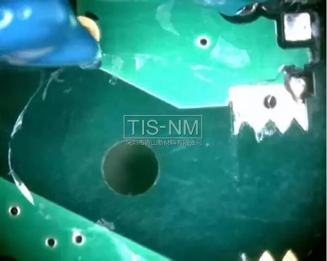 因保護裝置造成的三防漆分層裂紋 因保護裝置造成的三防漆分層裂紋