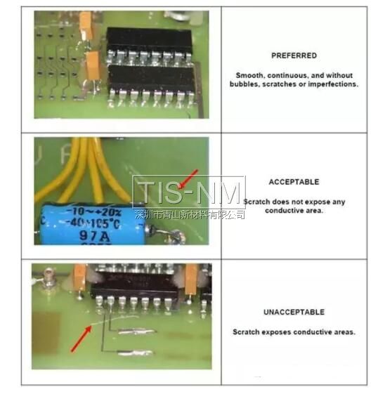 三防漆裂縫 三防漆裂縫