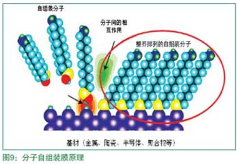 分子自組裝膜原理 分子自組裝膜原理