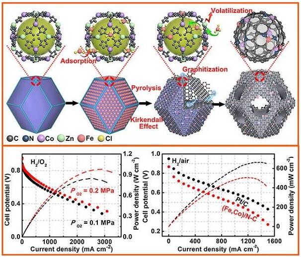 用于酸性氧還原反應的穩定且活性的PtFree催化劑 用于酸性氧還原反應的穩定且活性的PtFree催化劑